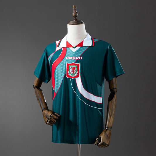 Camisola Pais de Gales 1994 Alternativa Verde Versão Adepto
