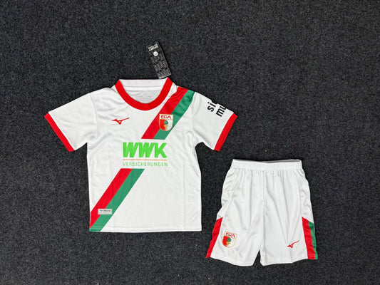 Kit Criança FC Augsburg 2025-26 Principal