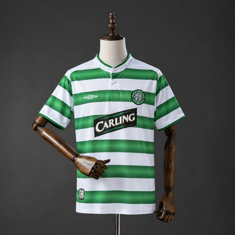 Camisola Celtic FC 2003-04 Principal Versão Adepto