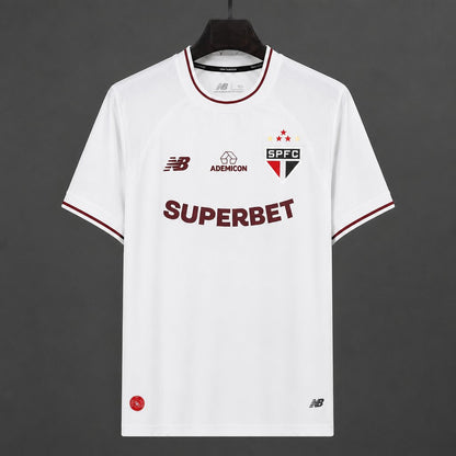 Camisola São Paulo FC 2026-27 Alternativa Branca Versão Adepto