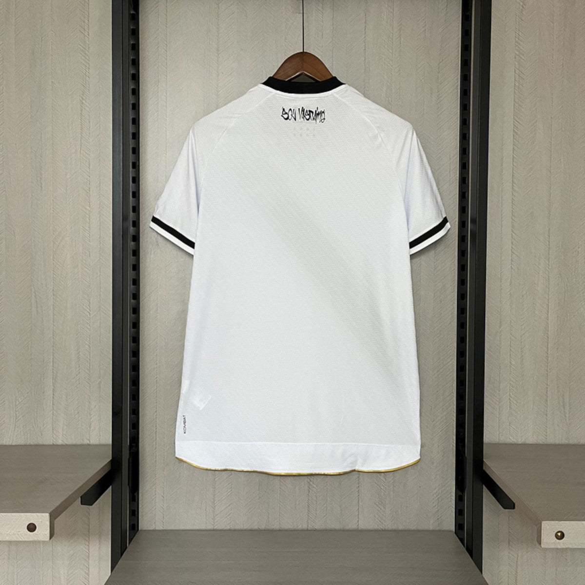 Camisola Vasco da Gama 2025-26 Alternativa Branca Lisa Versão Adepto