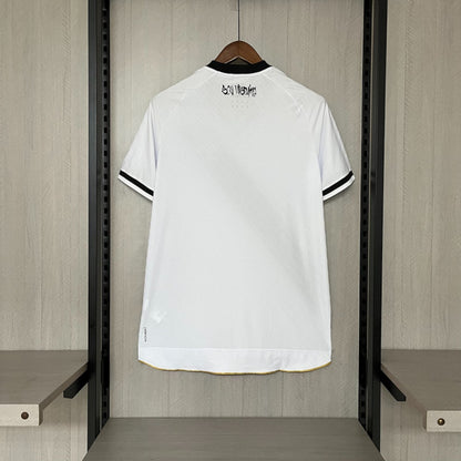 Camisola Vasco da Gama 2025-26 Alternativa Branca Lisa Versão Adepto