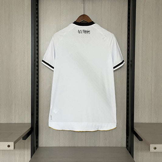 Camisola Vasco da Gama 2025-26 Alternativa Branca Lisa Versão Adepto