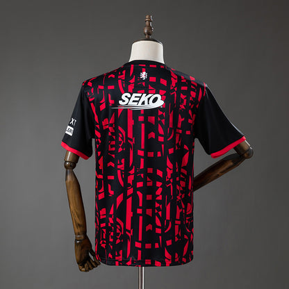 Camisola Rangers FC 2026-27 Alternativa Vermelha Versão Adepto