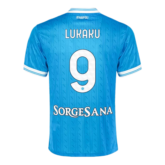 Camisola Napoles 2025-26 Principal Versão Adepto LUKAKU #9