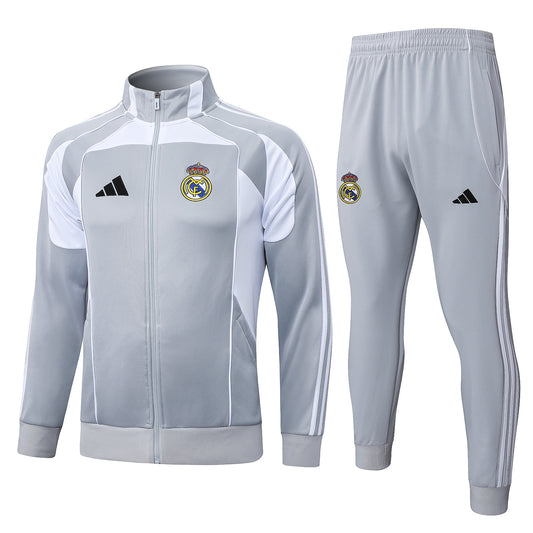 Fato de Treino Real Madrid CF 2025-26 - Casaco sem Capuz