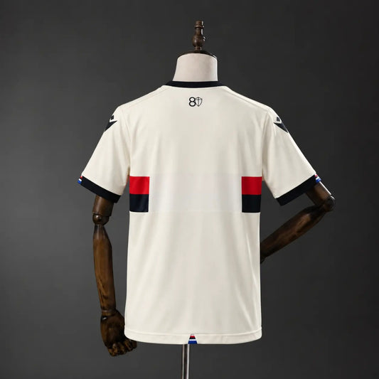 Camisola UC Sampdoria 2026-27 Alternativa Branca Lisa Versão Adepto