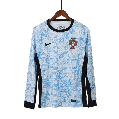 Camisola Manga Comprida Portugal 2024 Alternativa Versão Adepto