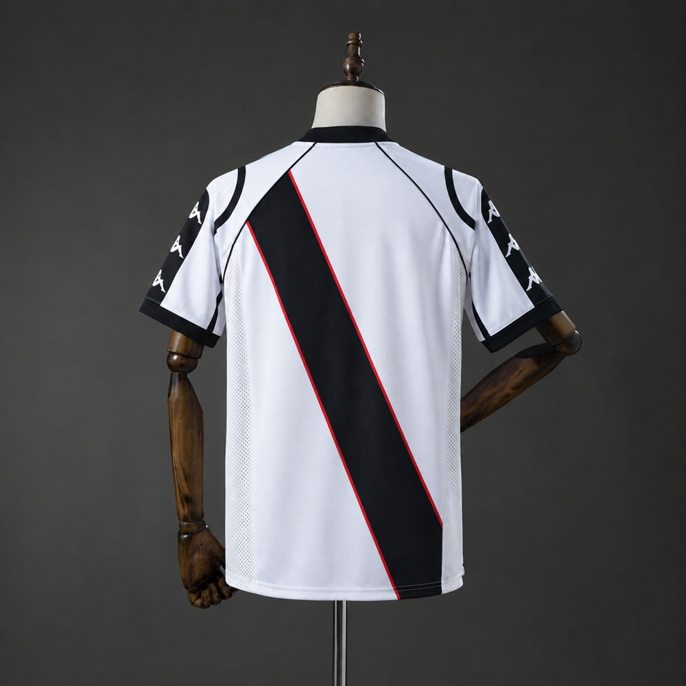Camisola Vasco da Gama 1998-99 Alternativa Branca Versão Adepto
