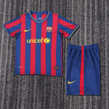 Kit Criança FC Barcelona 2009-10 Principal