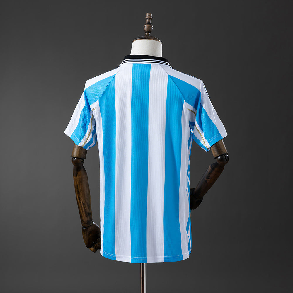 Camisola Argentina 1998 Principal Versão Adepto