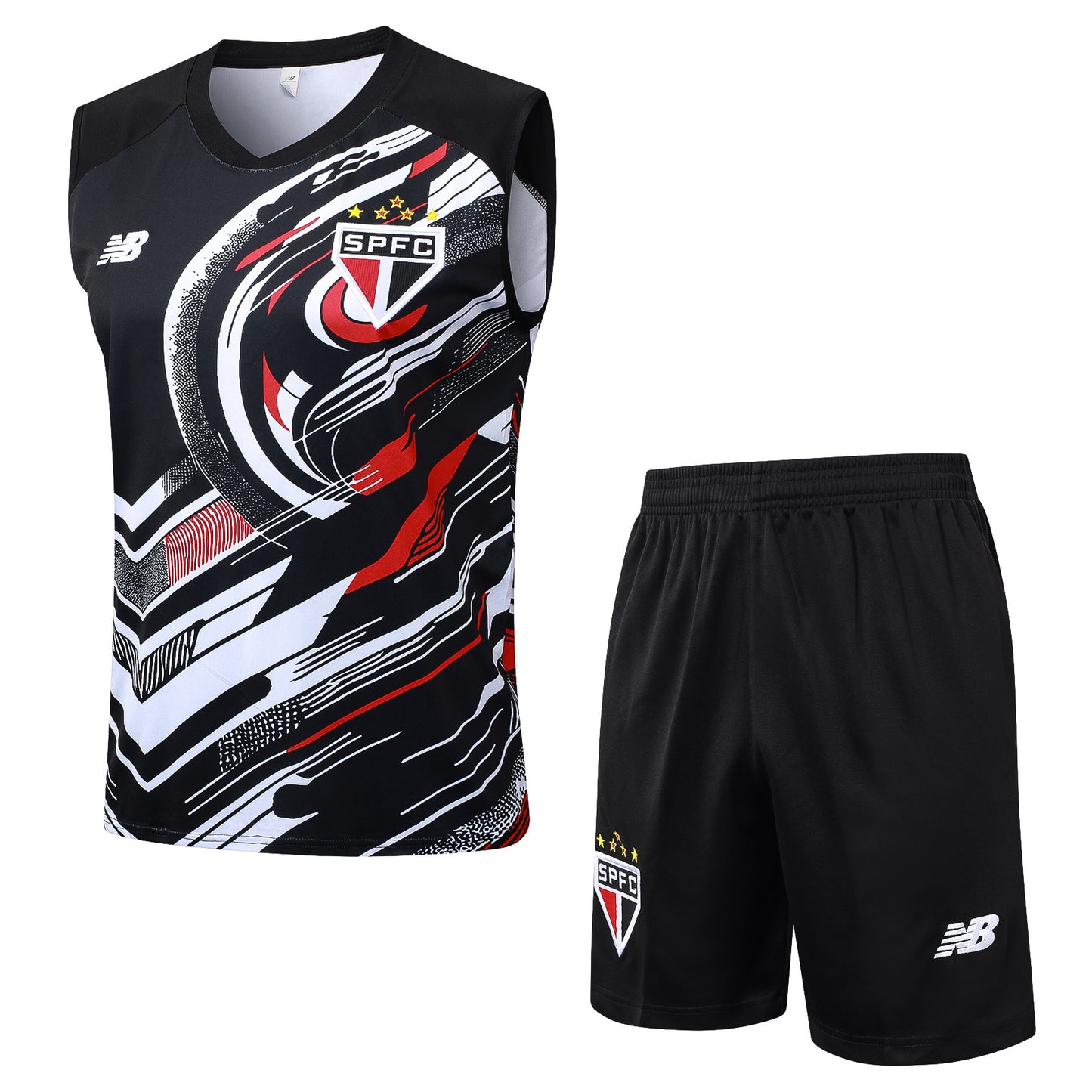 Kit Treino Manga Cava São Paulo FC 2025-26