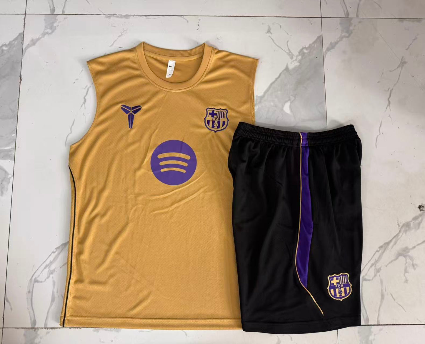 Kit Treino Manga Cava FC Barcelona 2026-27