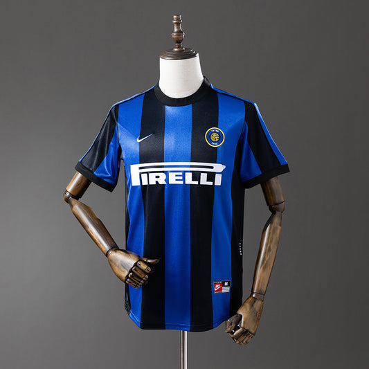 Camisola Inter Milão 1999-00 Principal RONALDO #9 (Entrega Imediata)