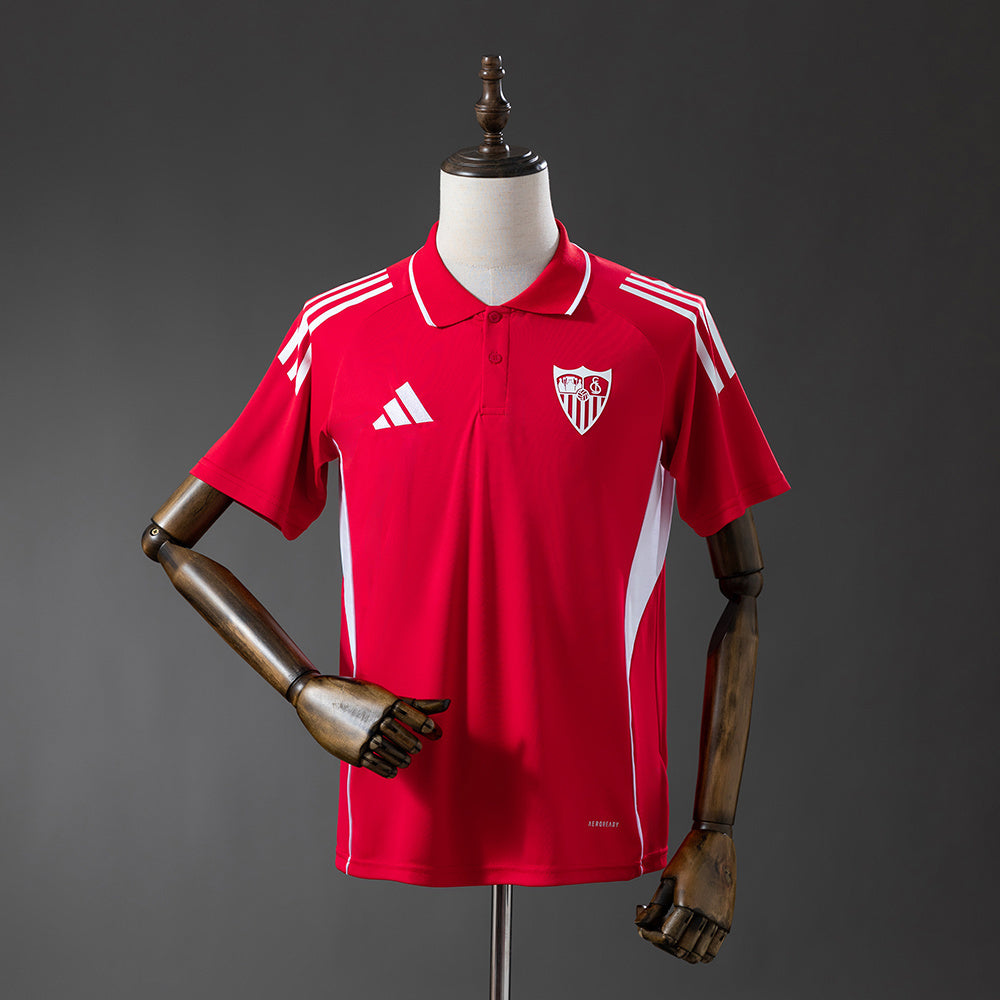 Polo Sevilha FC 2025-26 Vermelho