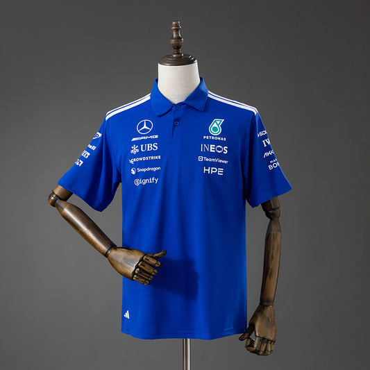 Polo F1 Mercedes-AMG 2026 Azul