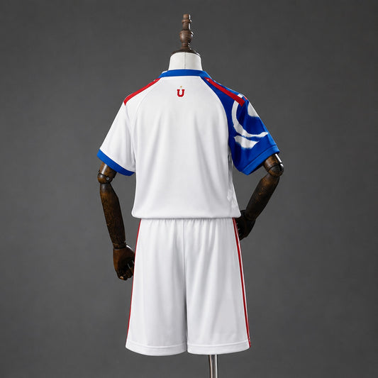 Kit Criança CF Universidad de Chile 2026-27 Alternativo Branco
