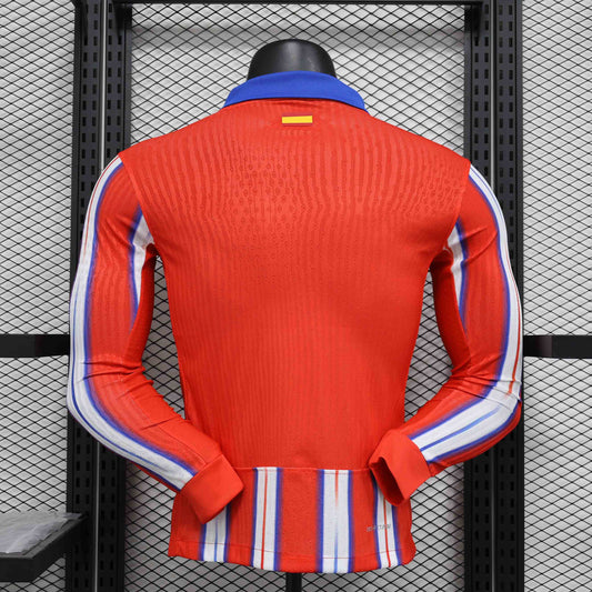 Camisola Manga Comprida Atletico Madrid 2024-25 Principal Versão Jogador