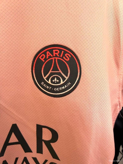 Camisola Manga Comprida FC Paris Saint-Germain 2024-25 Alternativa Laranja Versão Adepto