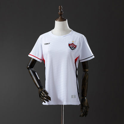 Camisola EC Vitoria 2025-26 Alternativa Branca Lisa Versão Mulher
