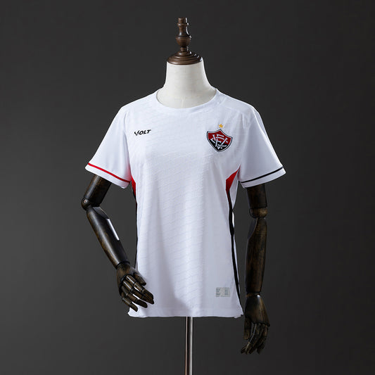 Camisola EC Vitoria 2025-26 Alternativa Branca Lisa Versão Mulher