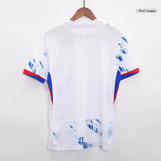 Camisola Noruega 2024 Alternativa Branca Versão Adepto