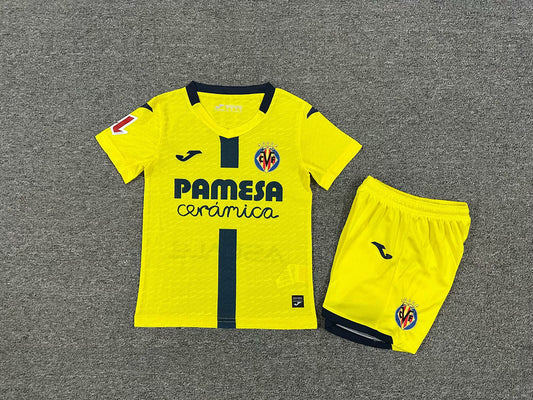 Kit Criança FC Villarreal 2025-26 Principal