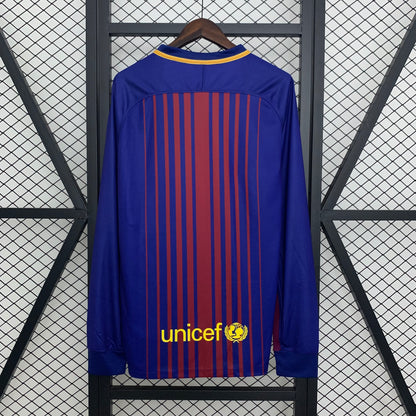 Camisola Manga Comprida FC Barcelona 2017-18 Principal