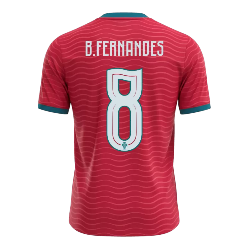 Camisola Portugal 2026 Principal Versão Adepto B. FERNANDES #8