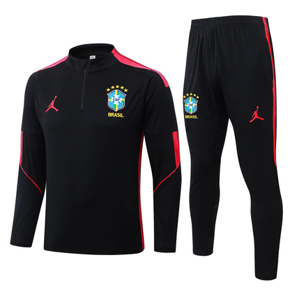 Fato de Treino Brasil 2026 - Camisola com Fecho