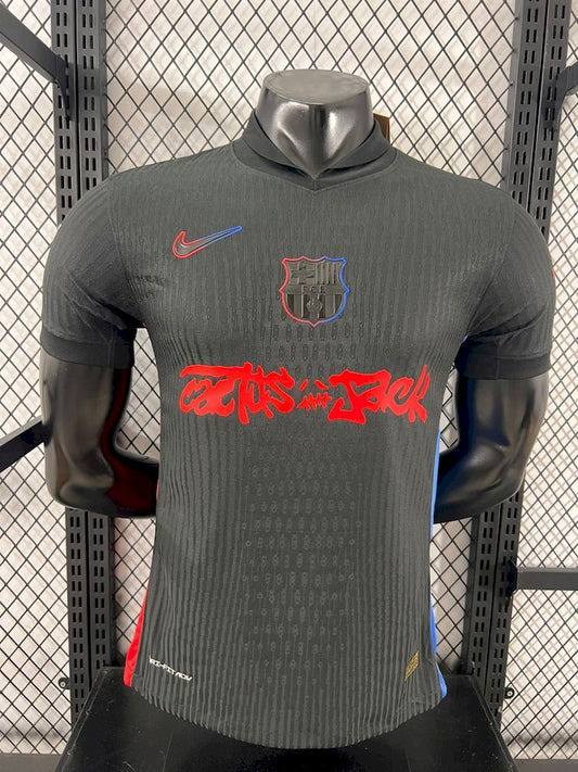 Camisola FC Barcelona 2025-26 Edição Travis Scott Versão Jogador