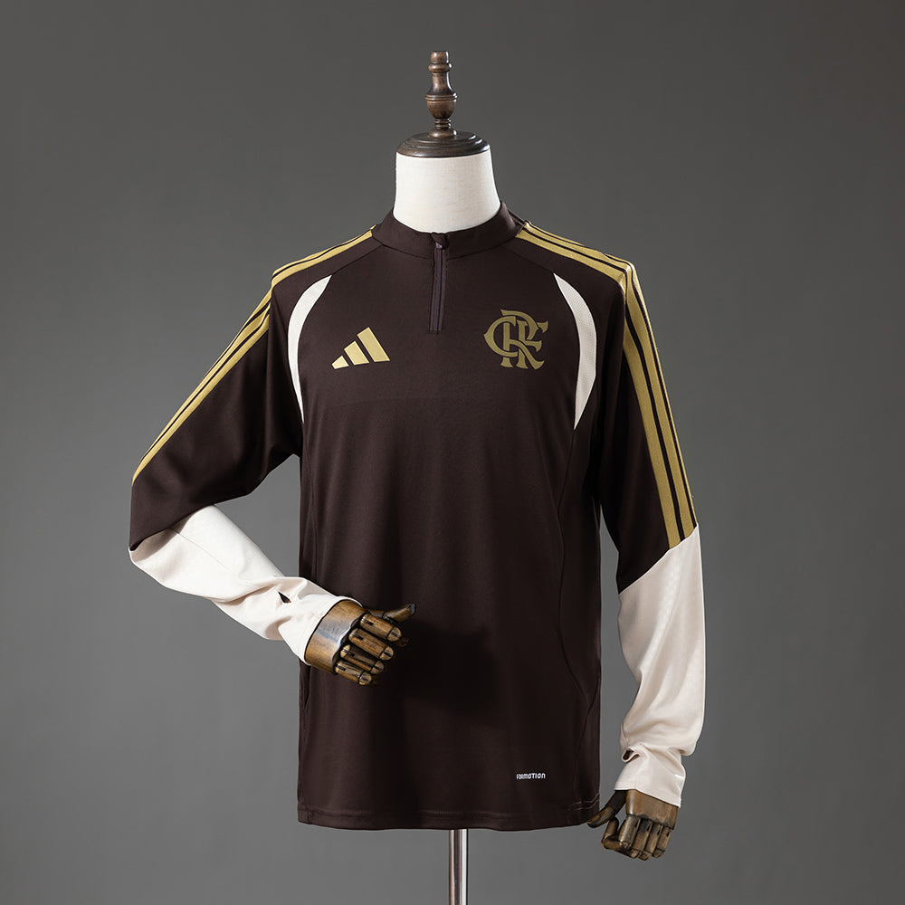 Camisola Manga Comprida CR Flamengo 2026-27 Treino Versão Adepto