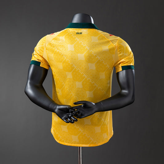 Camisola Ac Milan 2025-26 Alternativa Amarela Versão Jogador