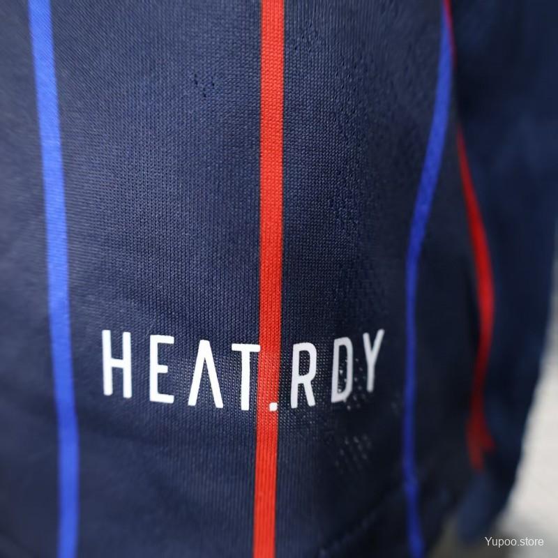 Camisola Olympique Lyon 2025-26 Alternativa Azul Versão Jogador