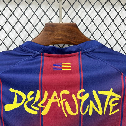 Camisola FC Barcelona 2025-26 Edição Dellafuente Versão Adepto