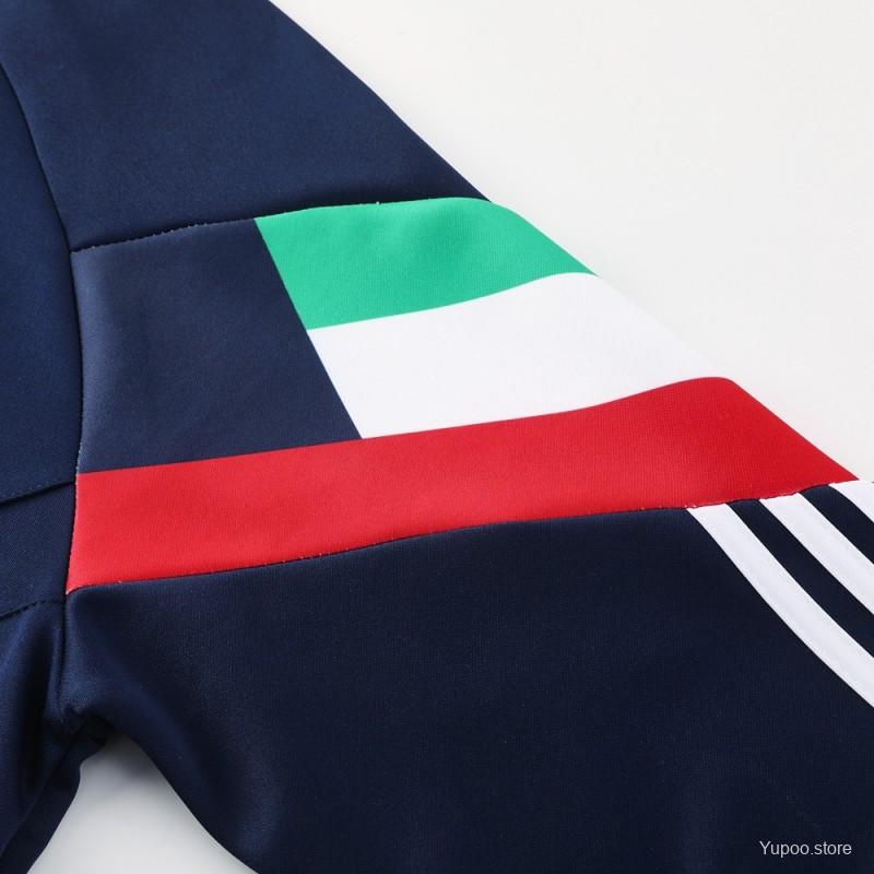 Fato de Treino Italia 2024- Camisola com Fecho