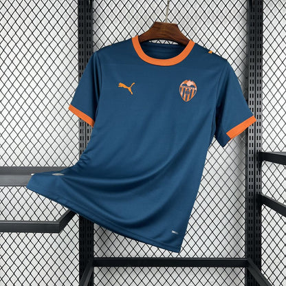 Camisola Valencia FC 2026-27 Alternativa Azul Versão Adepto