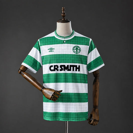 Camisola Celtic FC 1987-88 Principal Versão Adepto