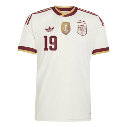 Camisola Espanha 2026 Edição Especial 2 Estrelas Versão Adepto LAMINE YAMAL #19