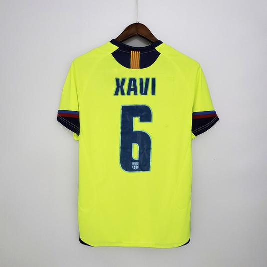 Camisola FC Barcelona 2005-06 Alternativa XAVI #6