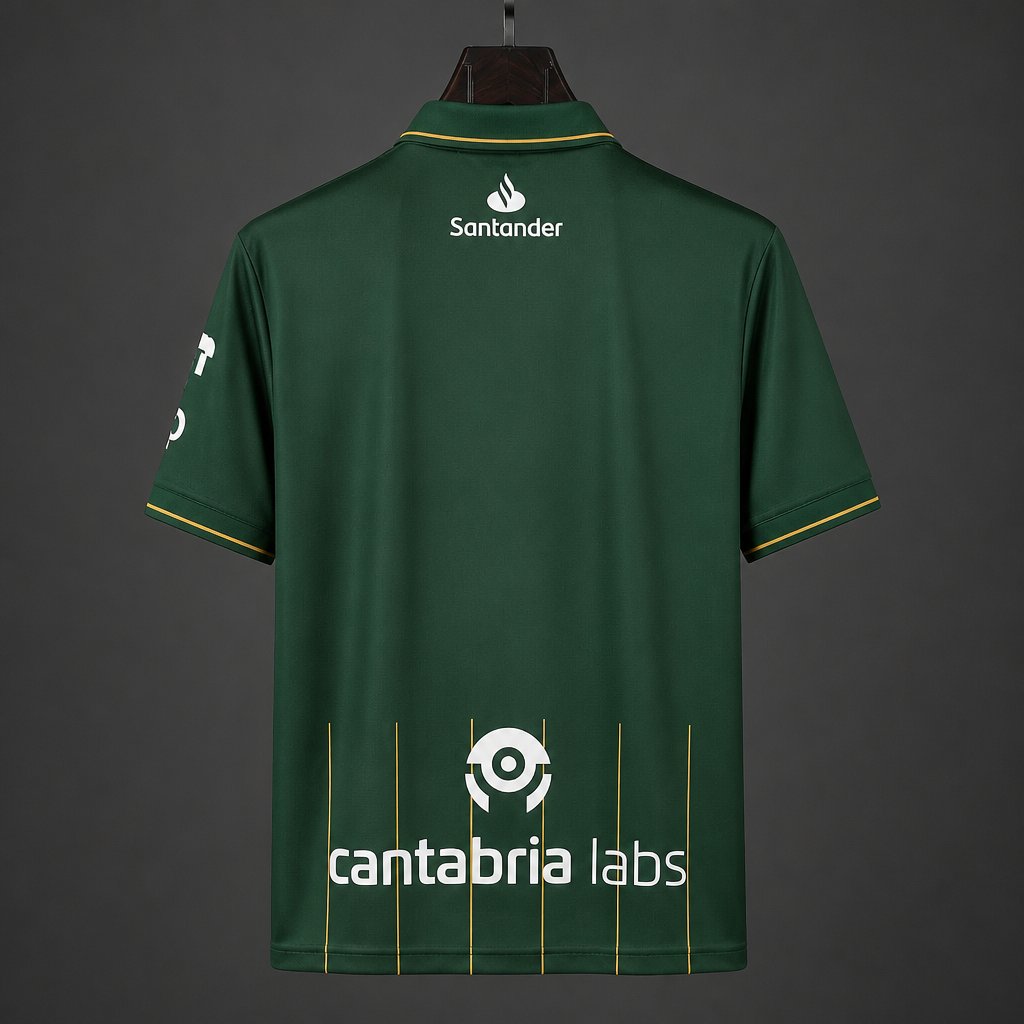 Camisola Racing Santander 2026-27 Alternativa Verde Versão Adepto