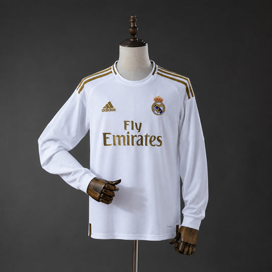 Camisola Manga Comprida Real Madrid CF 2019-20 Principal Versão Adepto