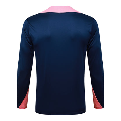 Fato de Treino FC Barcelona 2025-26 - Camisola com Fecho