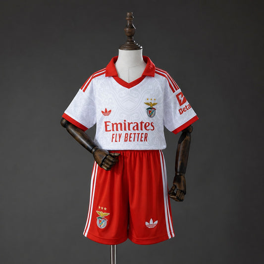 Kit Criança S.L.B. 2026-27 Alternativo Branco