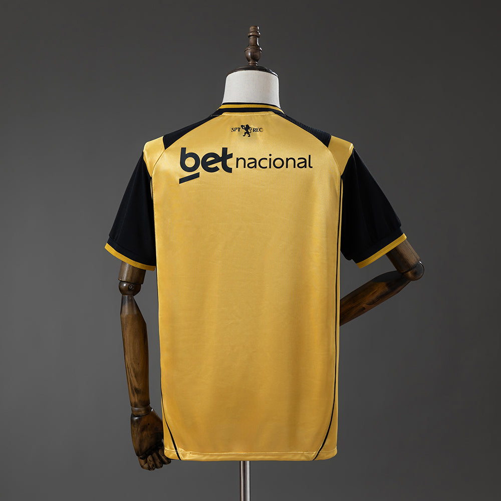 Camisola SC Recife 2026-27 Alternativa Amarela Versão Adepto