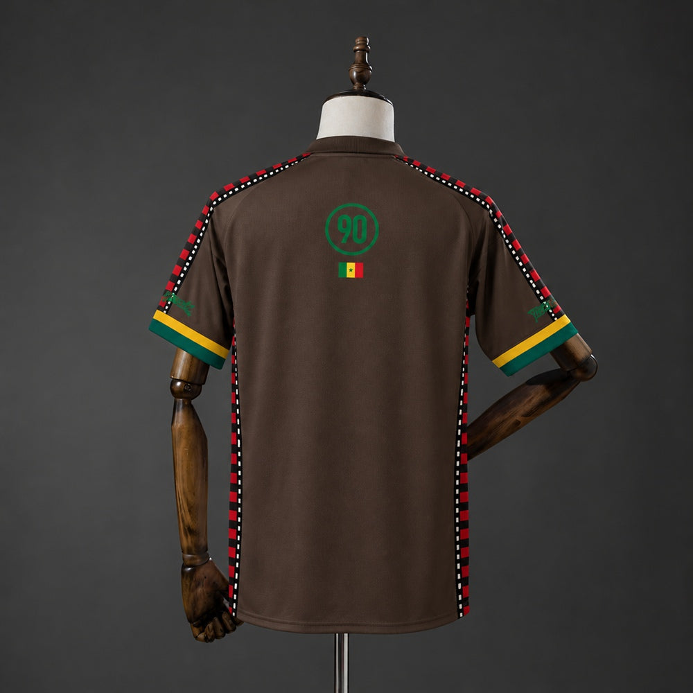 Camisola Senegal 2026 Travis Scott Cactus Jack Total90 Versão Adepto