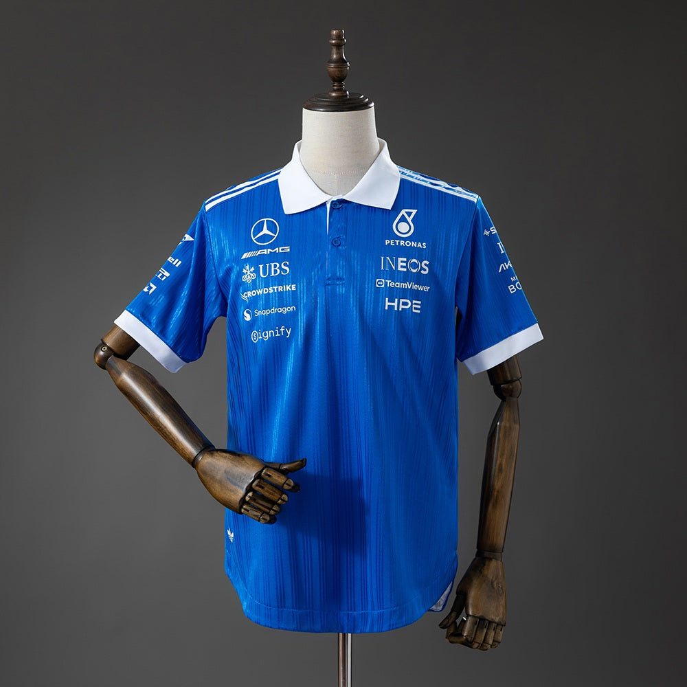 Polo F1 Mercedes-AMG 2026 Azul