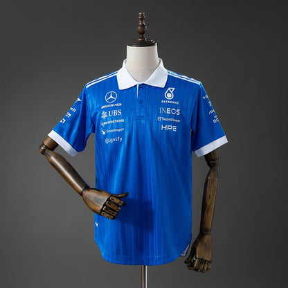 Polo F1 Mercedes-AMG 2026 Azul