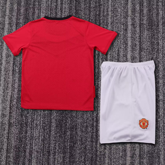 Kit Criança M-United 2009-10 Alternativo