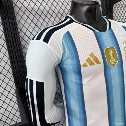 Camisola Manga Comprida Argentina 2026 Principal Versão Jogador